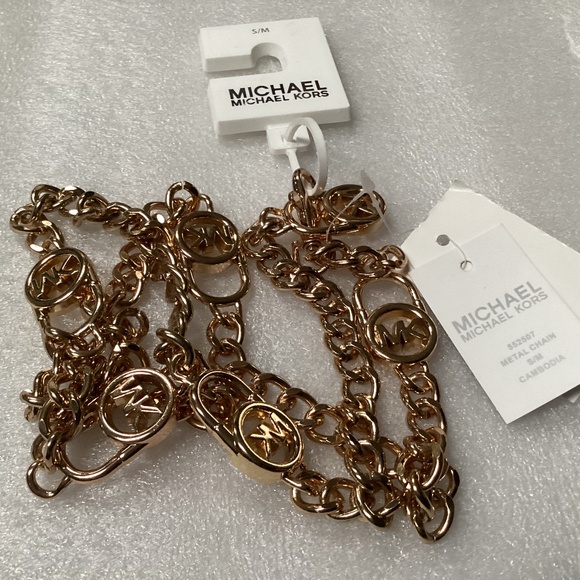 Michael Kors Metal Chain New With Tag for sale (Size S/M) - Picture 5 of 6
